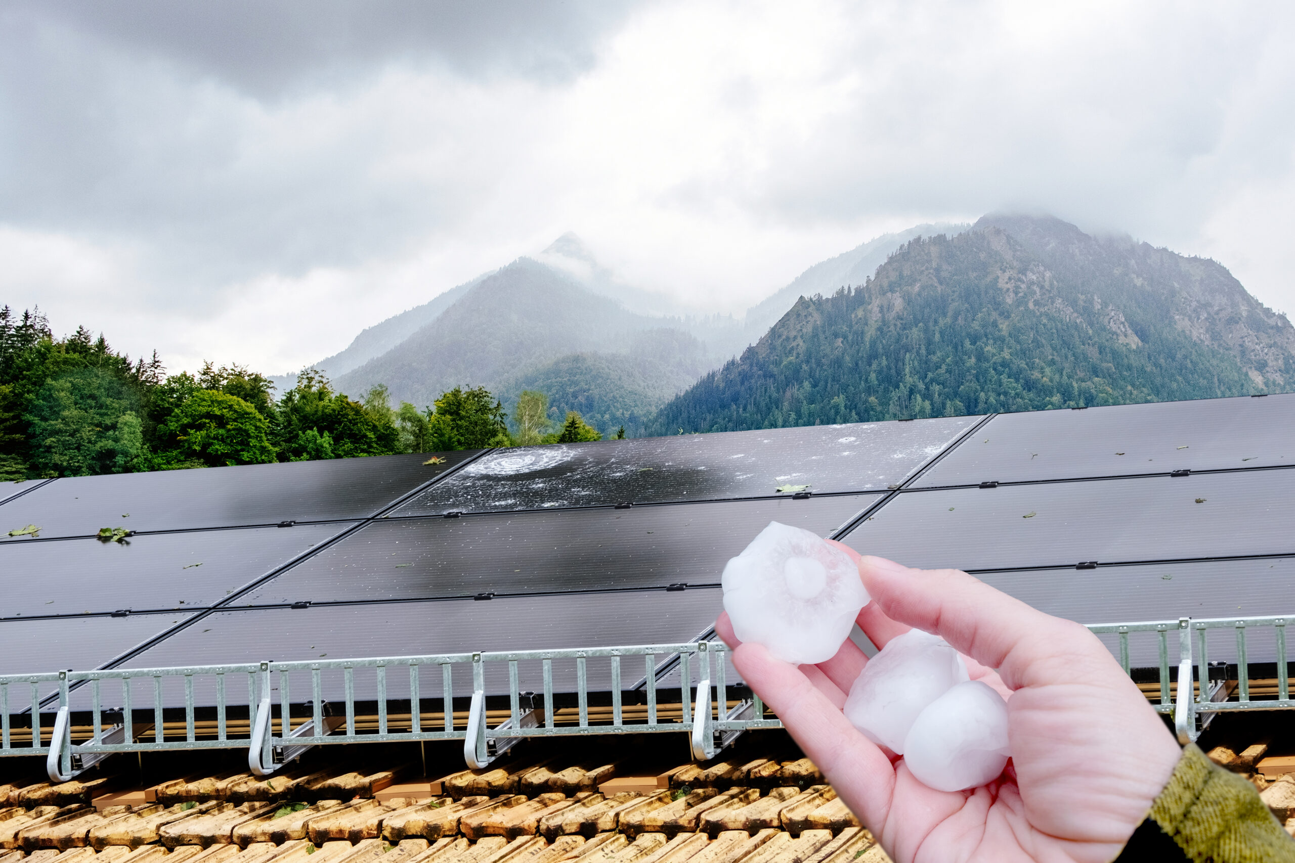 Hagelschutz in der Baupraxis