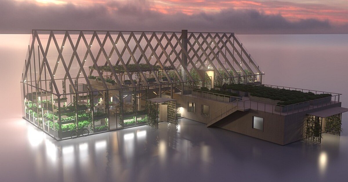 Was trägt das klimafreundlichste Restaurant der Welt?