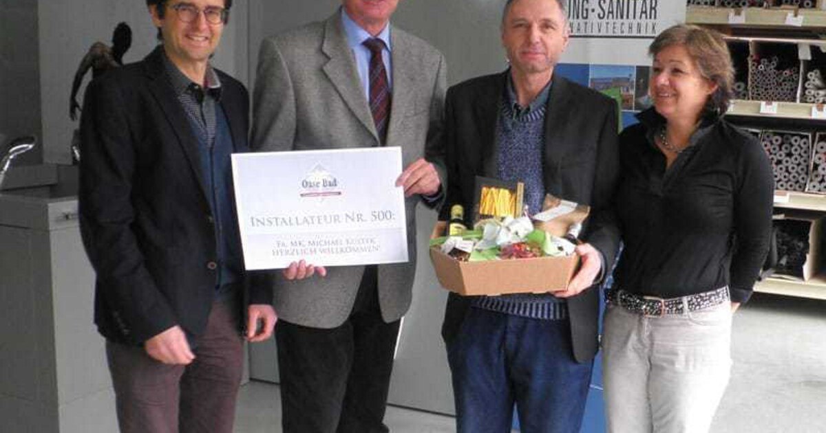 OaseBad feiert 500. Mitglied