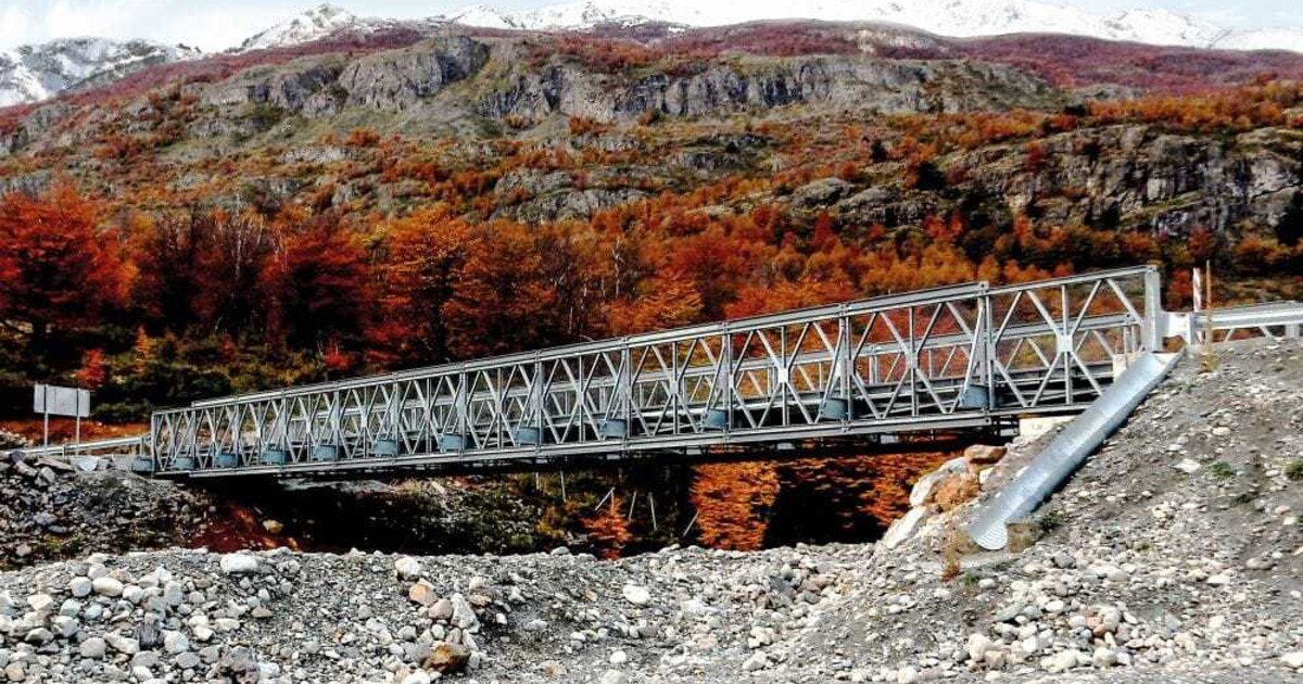 19 Stahlbrücken für Chile