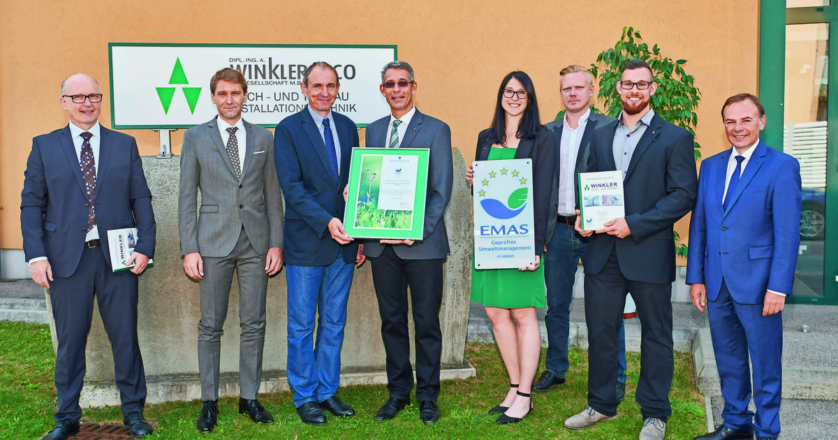 Auszeichnung für Umweltbewusstsein