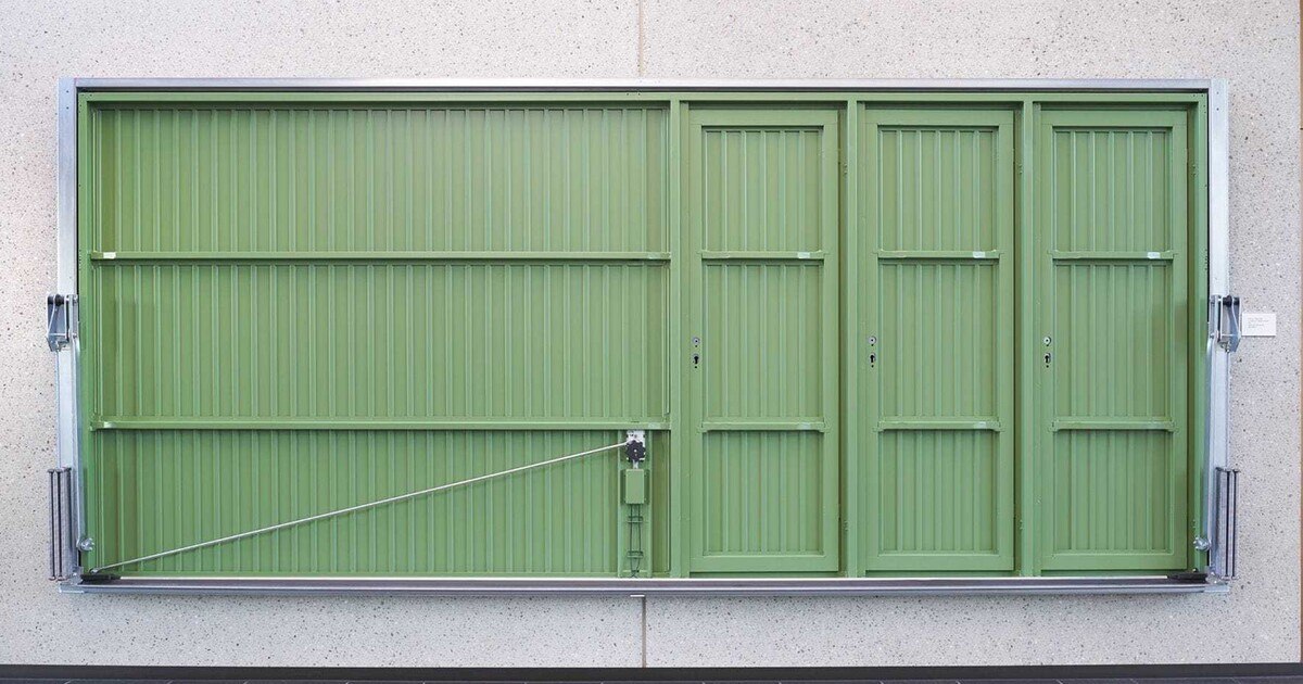 Garagentore als Kunstobjekte