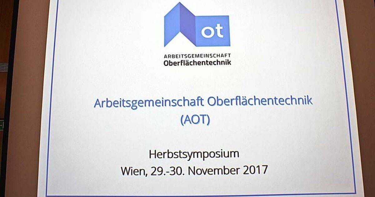 AOT Herbstsymposium 2017 – die Fotos