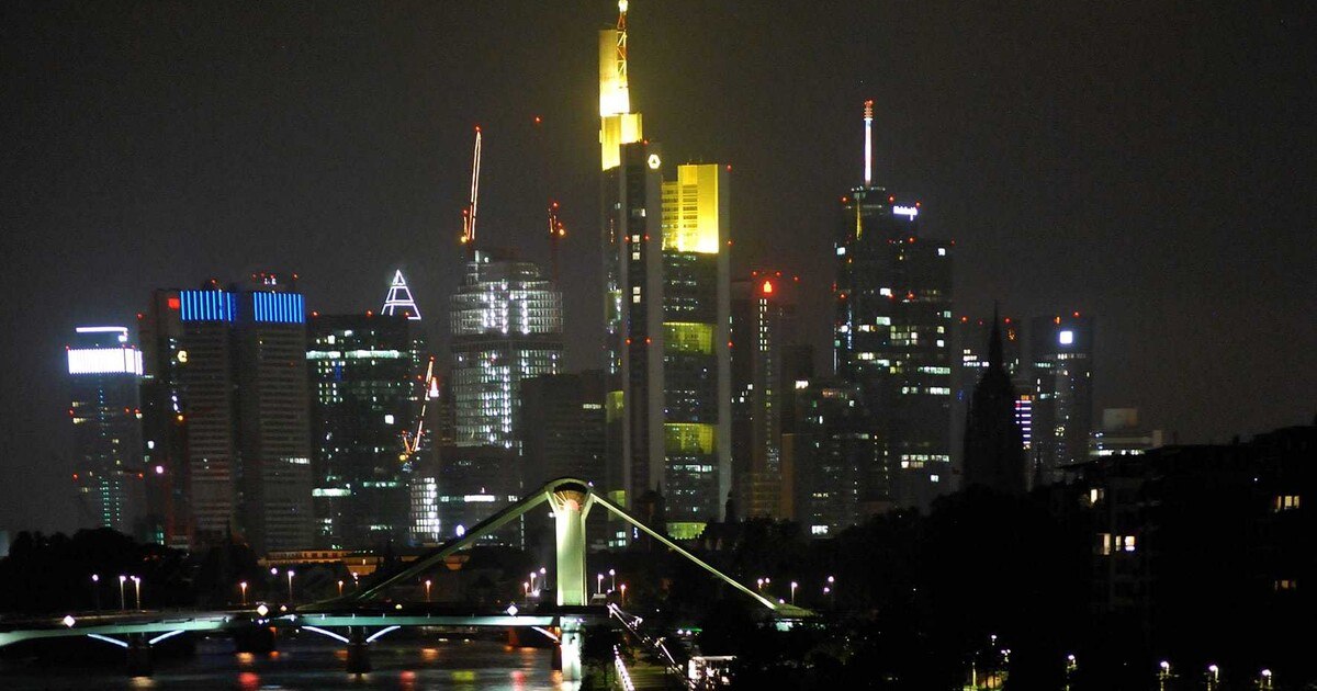 Frankfurt bei Nacht