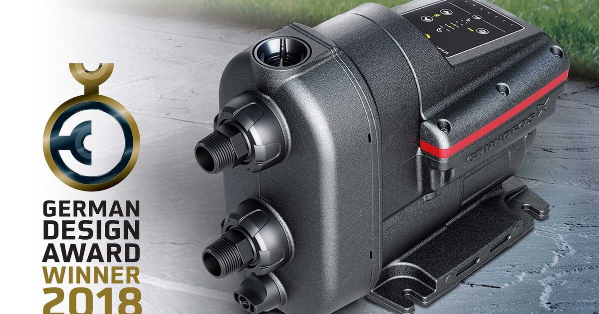 Design Award für Grundfos-Hauswasserwerk Scala2