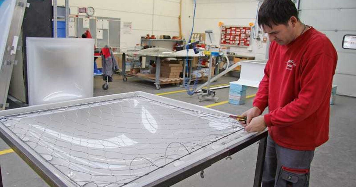 Nur Licht fällt durch