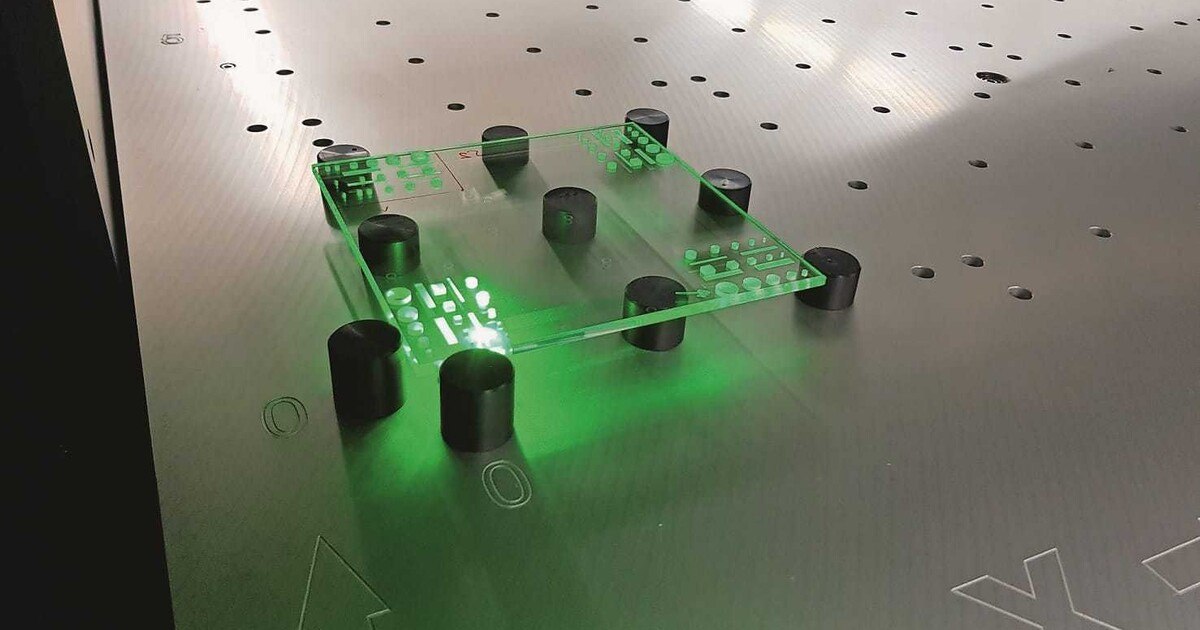 Laser-Bohren mit Highspeed