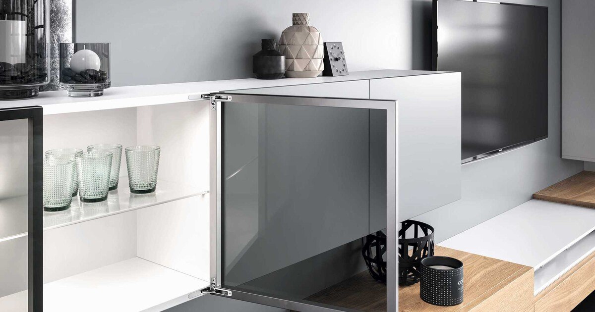 Grass: Scharnier-Variante für minimalistisches Möbeldesign