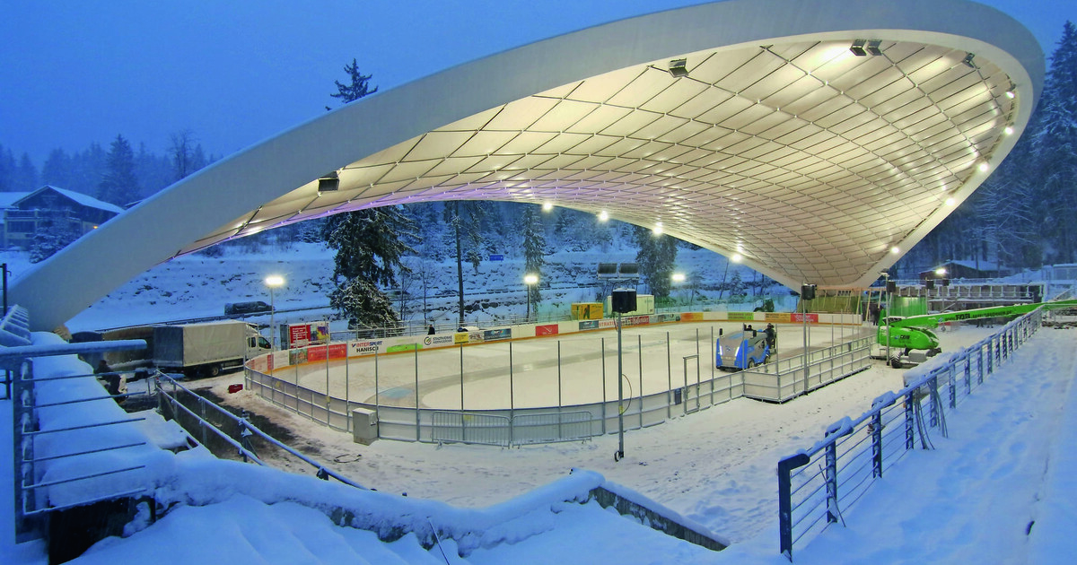 Schierker Feuerstein Arena: Hightech am Blocksberg | GRAFT Architekten