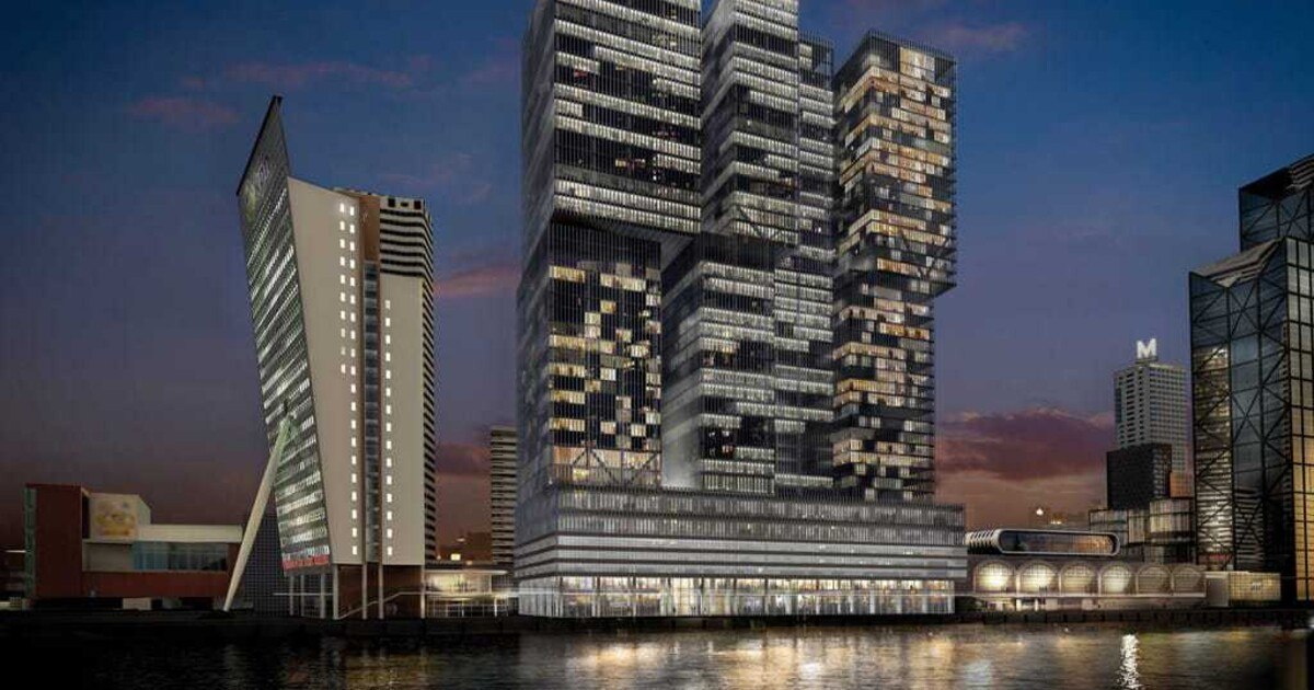 Die vertikale Stadt, die niemals schläft