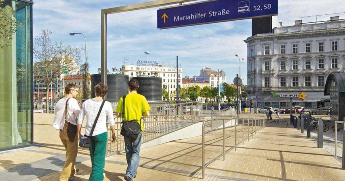 Taktile Hilfe für Sehbehinderte