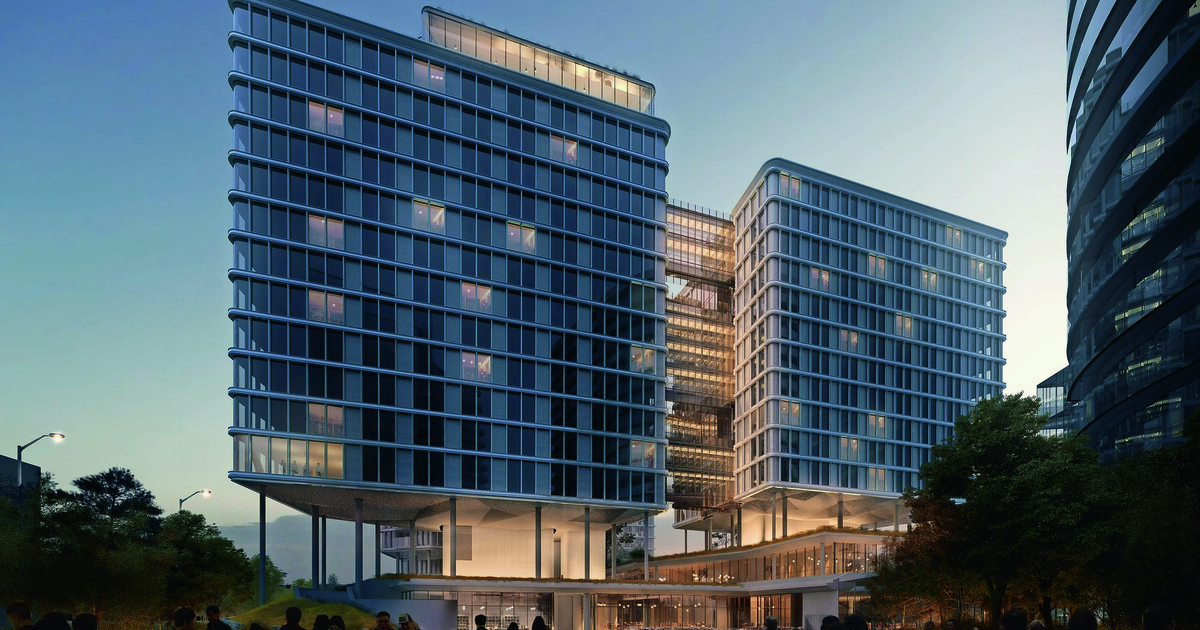 Hoch über Wien schwebend