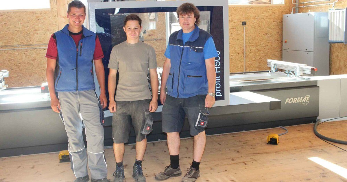 Tischlerei Brugger: flotter CNC-Einstieg mit Format-4