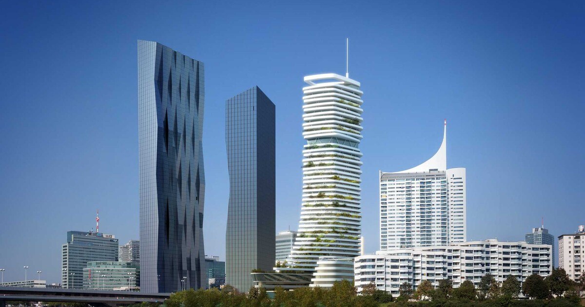 Wohnturm an der Neuen Donau