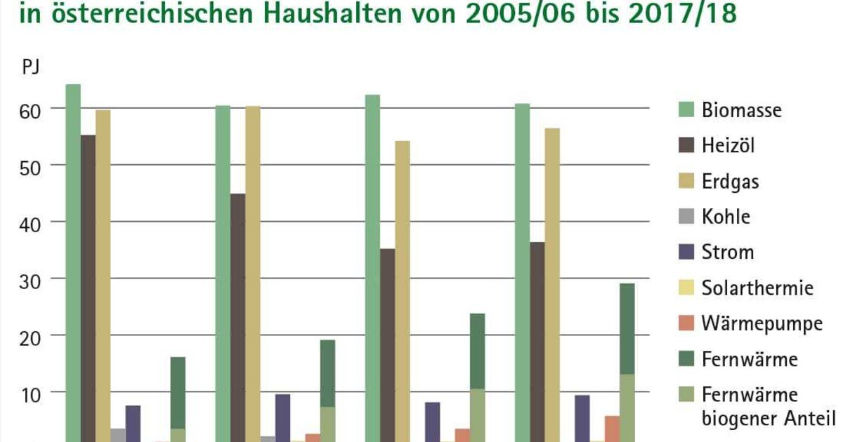 Holzbrennstoffe vor Erdgas und Heizöl