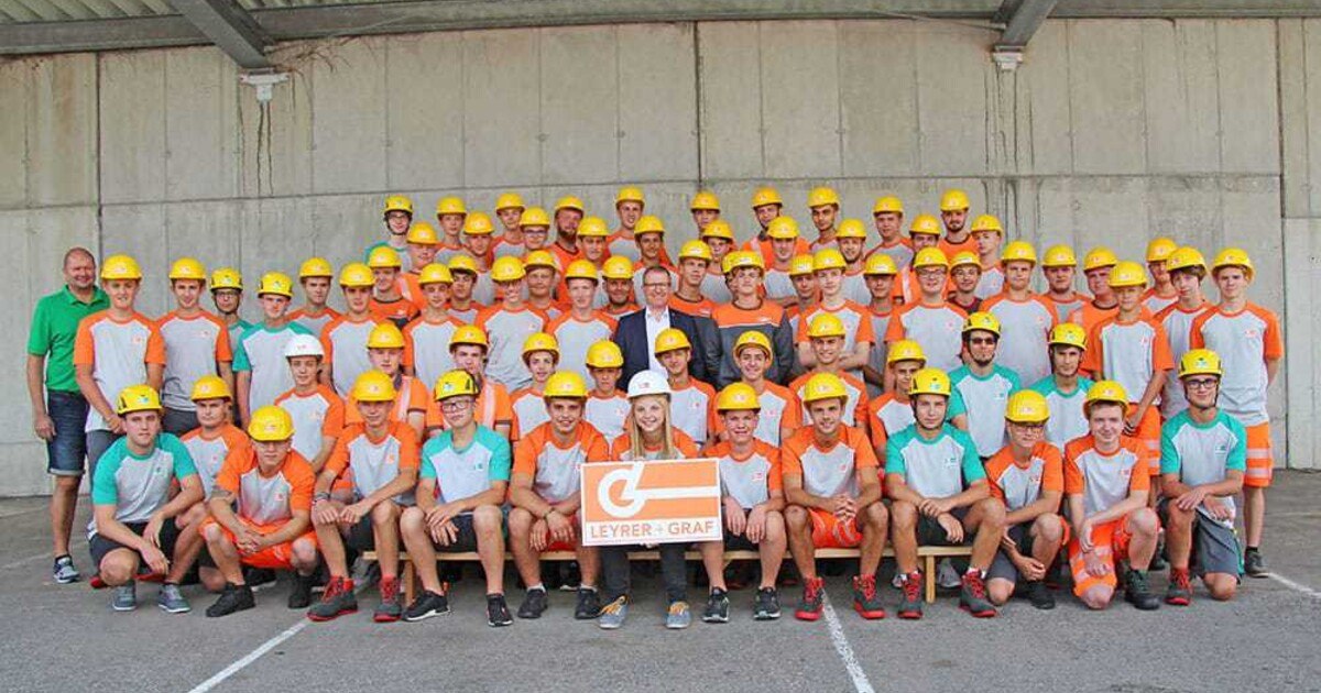 Neuer Lehrlingsrekord bei Leyrer + Graf