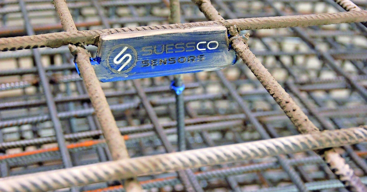 Sensoren im Beton
