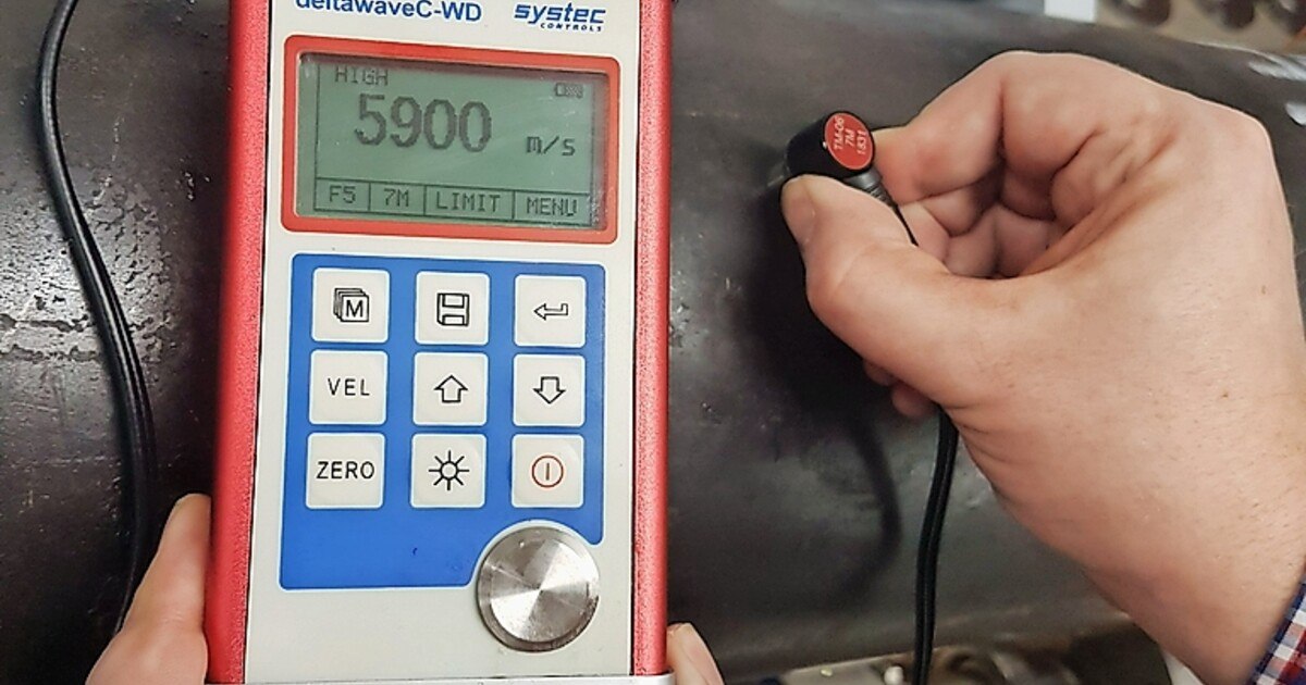 Zerstörungsfreie Messung von Rohren