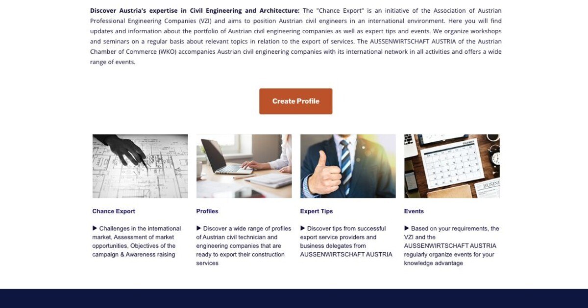 Bestehen im internationalen Wettbewerb: VZI präsentiert Chance Export