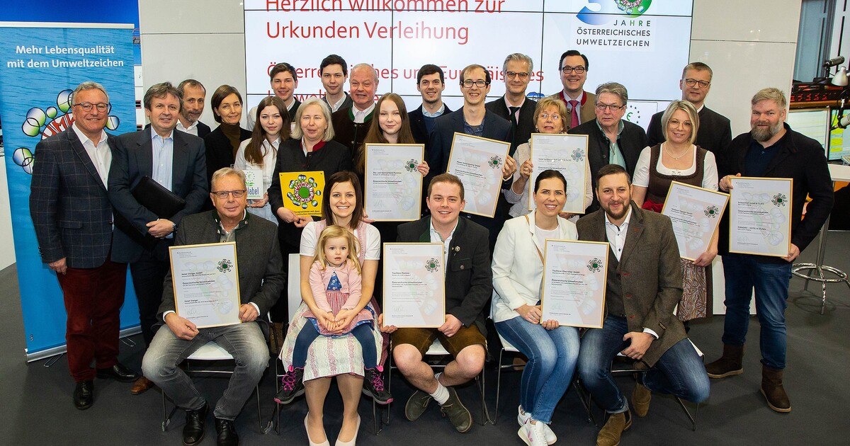Salzburger Tischler erhalten Umweltzeichen
