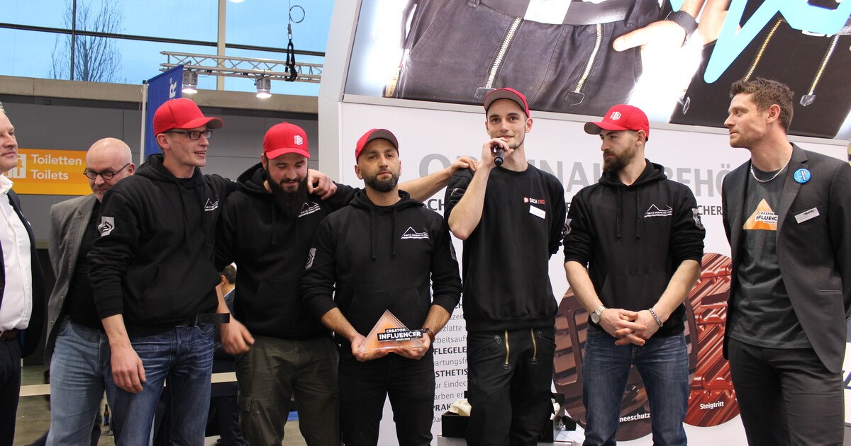 Erster Influencer Award für das Dachhandwerk vergeben