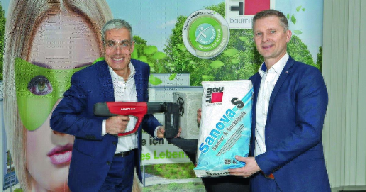 Baumit Österreich surft weiter auf der Erfolgswelle