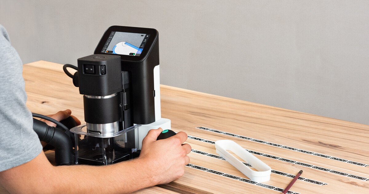 Mobile CNC Origin von Shaper Tools: Oberfräse 2.0