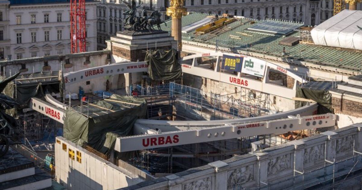 Parlament Wien: Schnelle Fortschritte bei der Generalsanierung