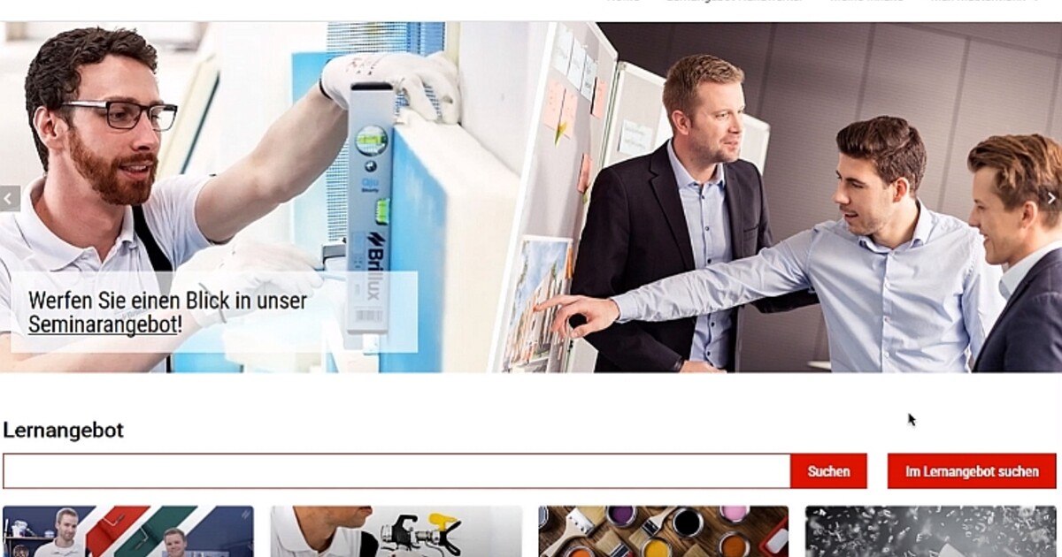 Brillux: „Lieferfähigkeit sichergestellt, Zeit für Weiterbildung nutzen“