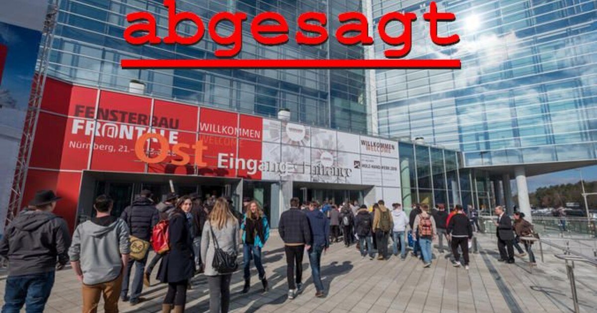 Fensterbau Frontale 2020 abgesagt