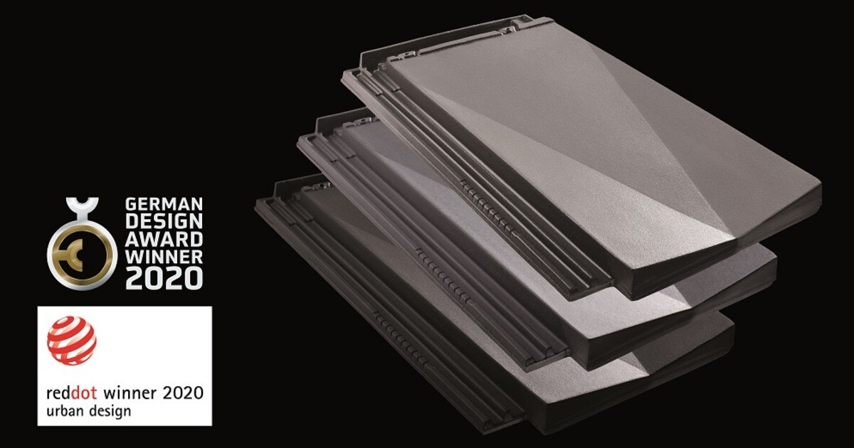 Design-Dachziegel mit Red Dot Award ausgezeichnet