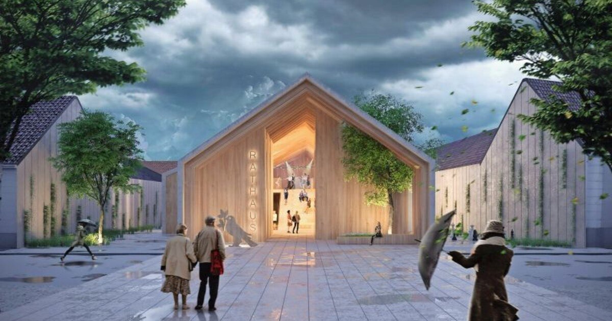 Gemeindezentrum Großweikersdorf: Mut zur Lücke