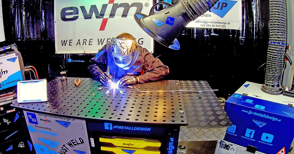 Saubere Luft in der Garagenwerkstatt