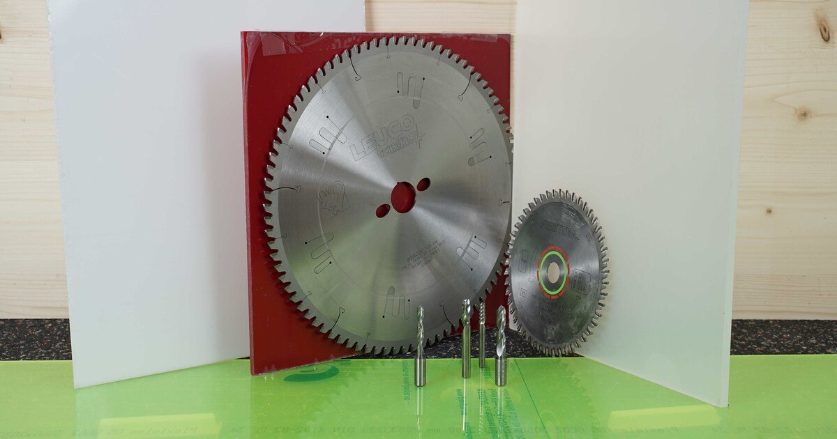 Acrylglas richtig bearbeiten