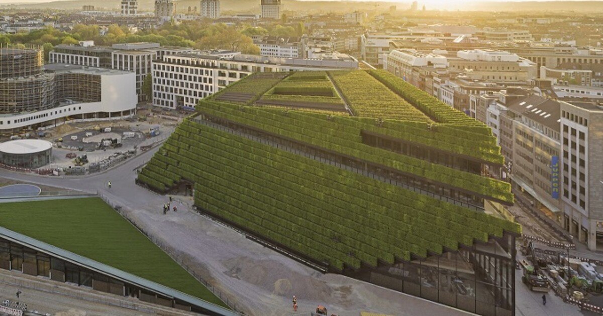 Grüne Hülle: Kö-Bogen II