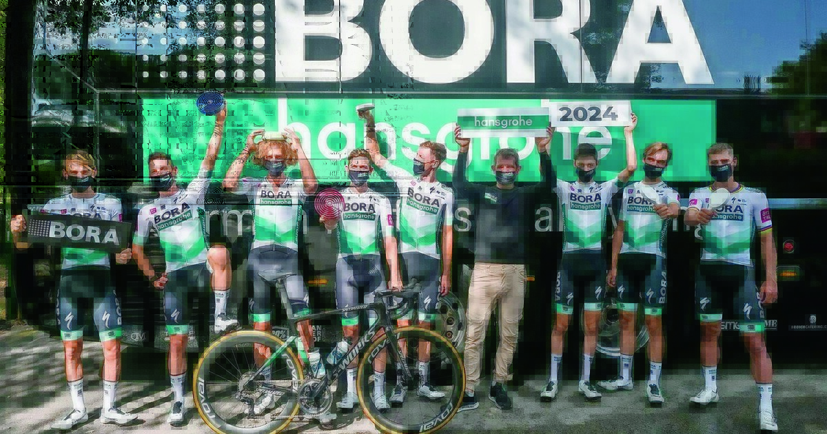 Zumindest bis 2024 wird unter Bora-Hansgrohe-Flagge weitergeradelt