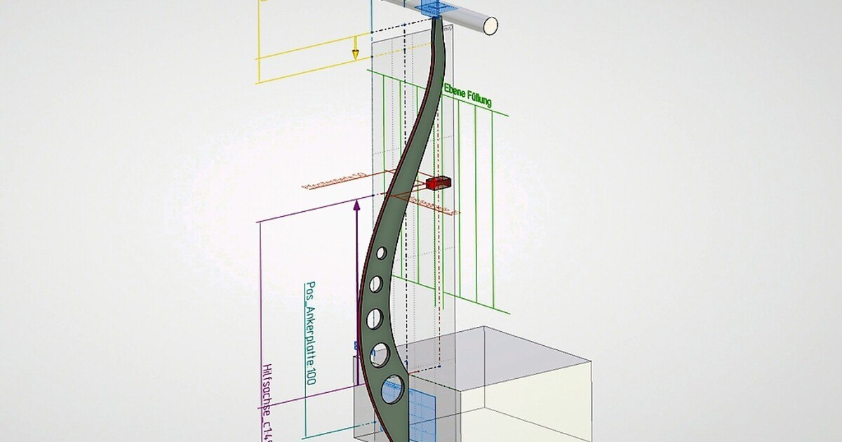 Pfosten konstruieren leicht gemacht