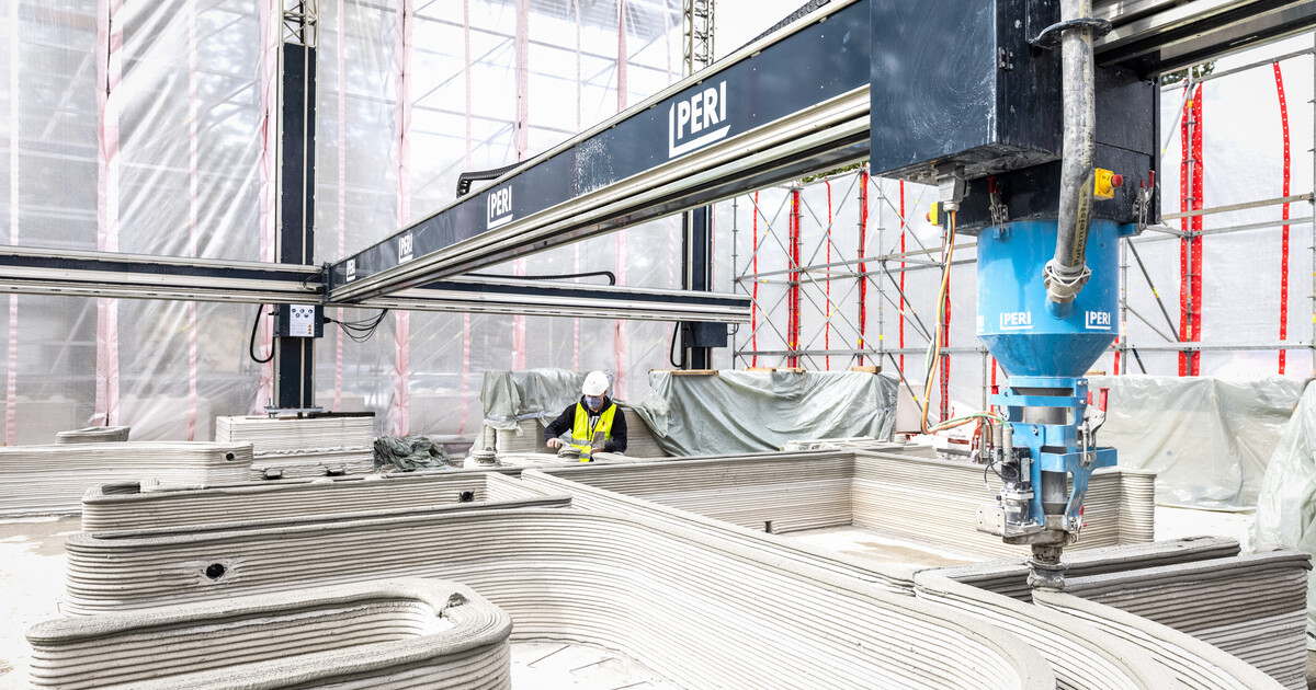 Peri druckt erstes Wohnhaus Deutschlands