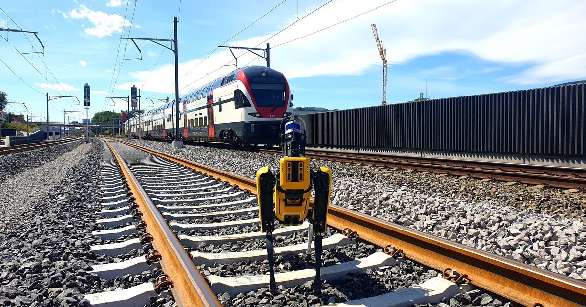 Die Baustelle ist auf den Hund gekommen