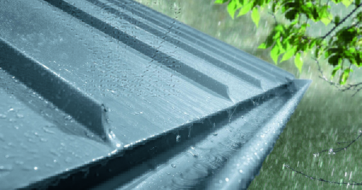 Dachrinnen: Abflussleistung von Dachentwässerungen