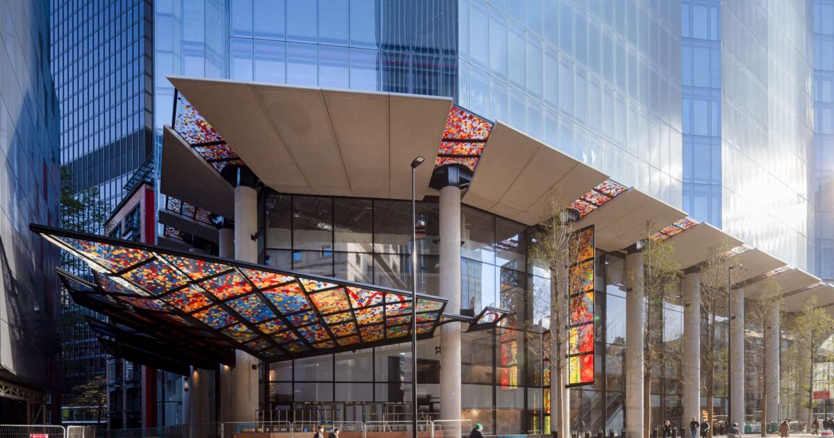 Wolkenkratzer meets Glaskunst