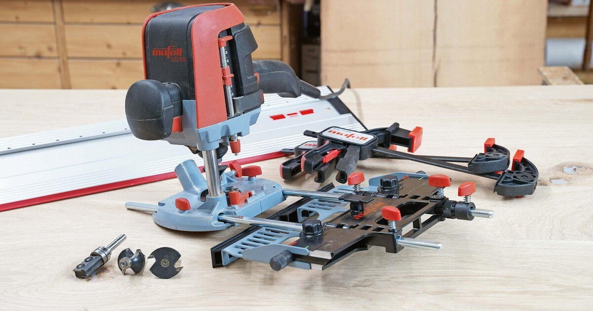 Ausgehebelt: Die neue LO 55 von Mafell