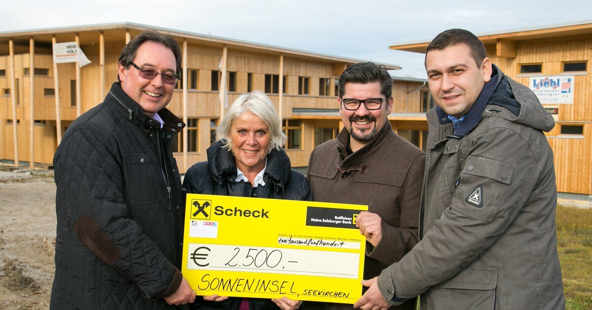 „design sitzt“-Bank zugunsten der Sonneninsel versteigert