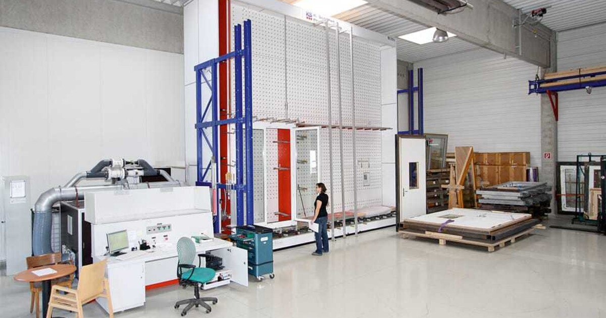 Fenster am Prüfstand