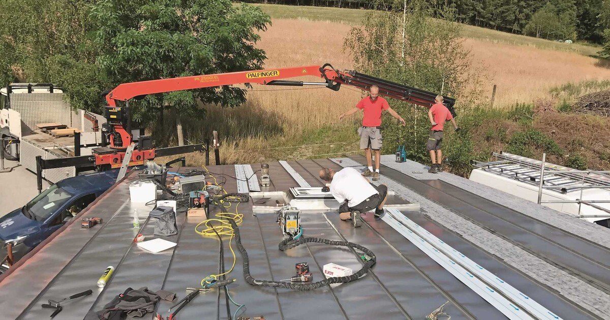 Schweißen statt falzen