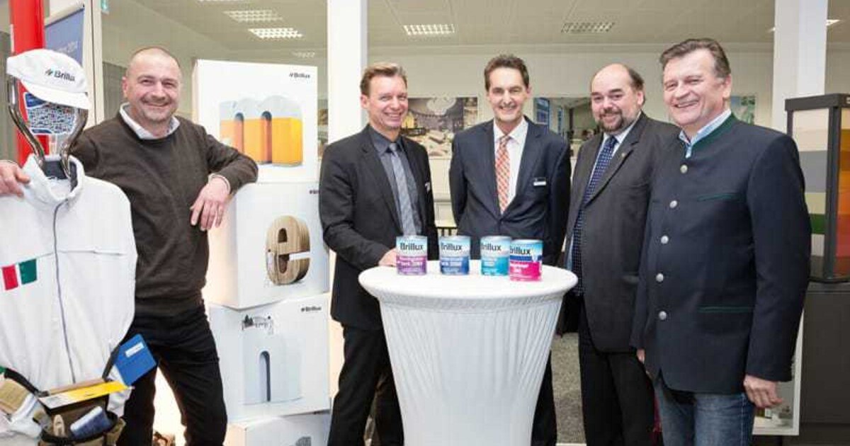 Brillux feiert Eröffnung der neuen Niederlassung in Wien