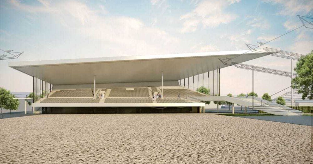 Stahlbau: 160 Tonnen Dachsegel