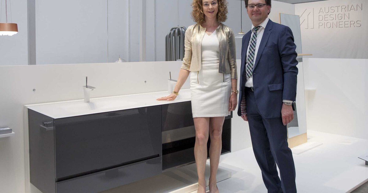 Tiroler Badmöbel punkten im Mekka des Möbeldesigns