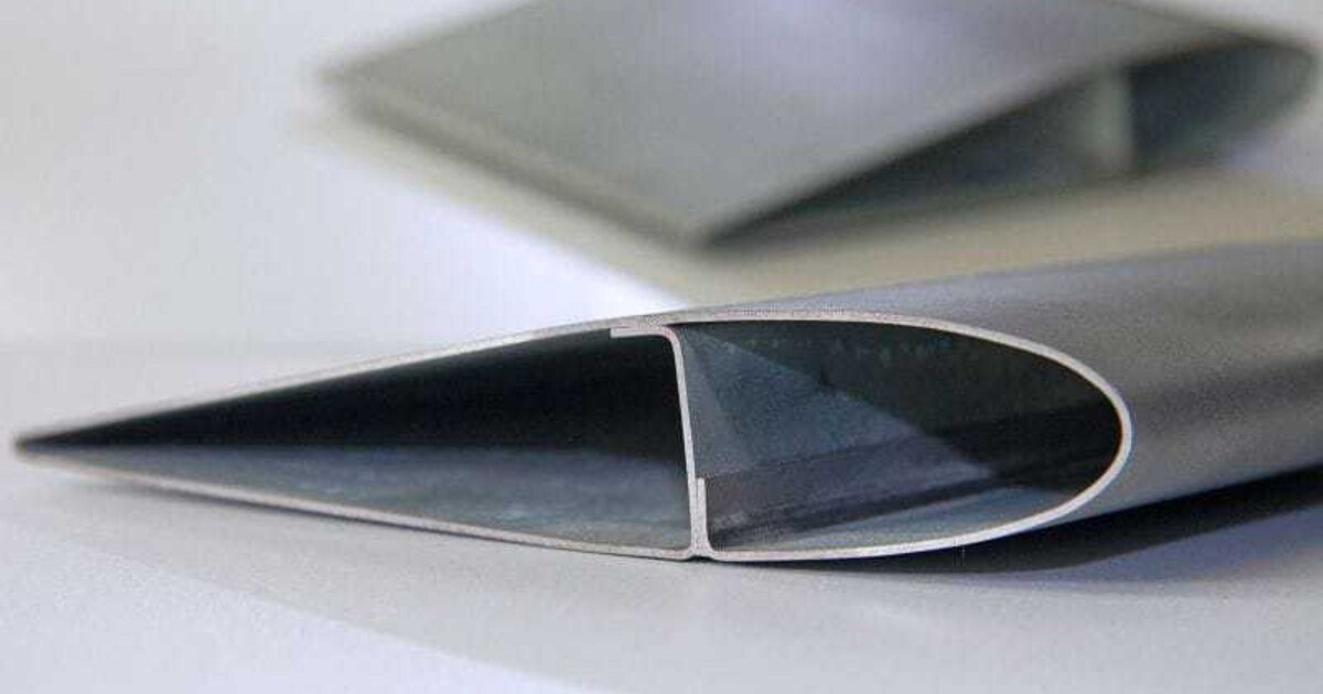 Flügel aus Stahl haben Recyclingpotenzial