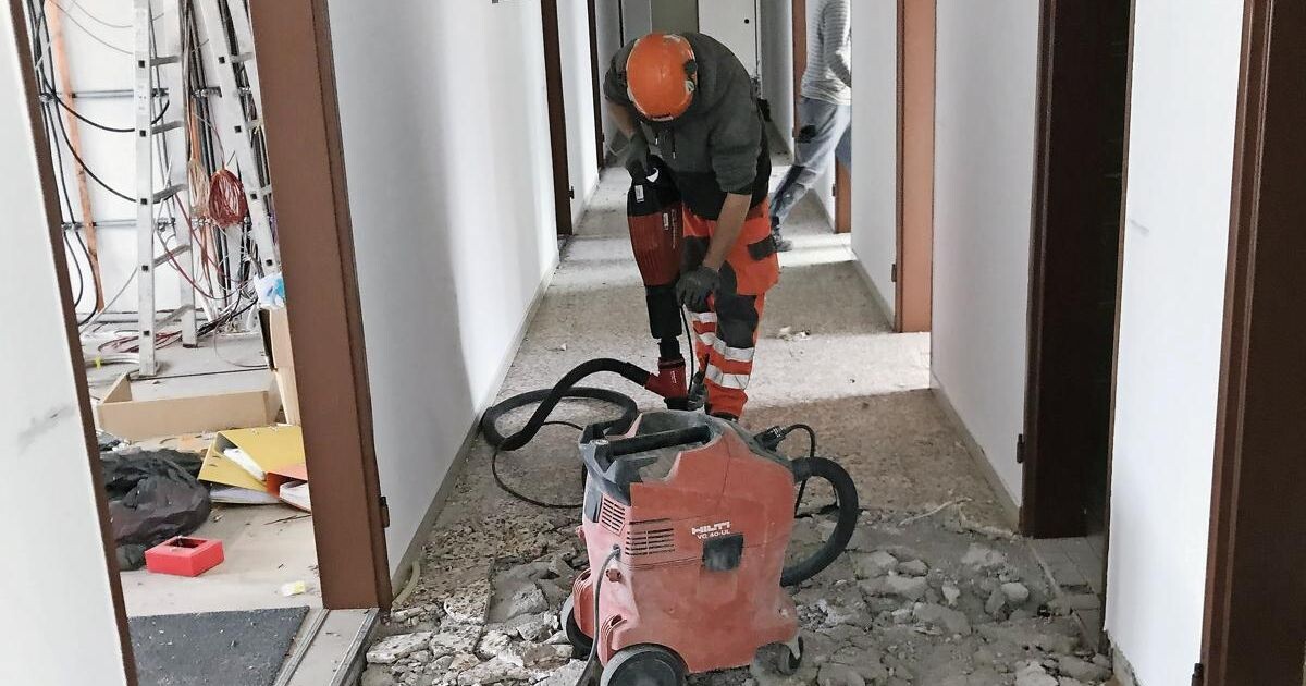 Weniger Quarzfeinstaub auf Baustellen